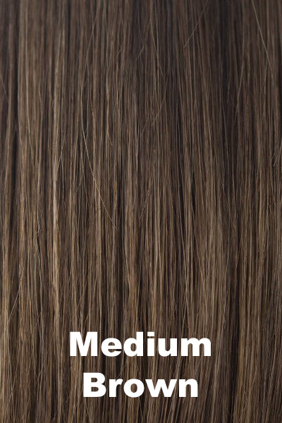 Color Medium Brown for Noriko wig Rin (#1730). Neutral Medium Brown (6+8). 