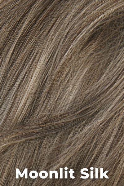 Orchid - Alicia (#6546) - Moonlit Silk. A dark grey tone that features metallic shades throughout.