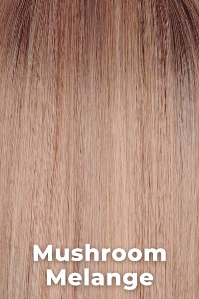 Alexander Couture - Synthetic - Mushroom Melange. A blended base of mushroom blonde, cream, and pale chocolate with a mid-brown root.