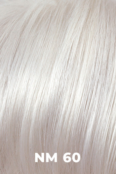 Amore Wigs - Long Top Piece Mono Large (#773) - NM 60. A delicate, pure white tone.