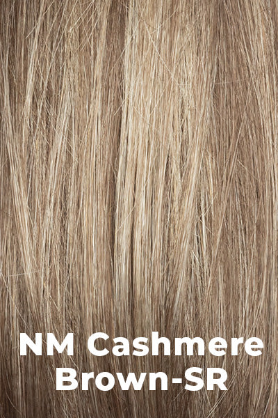 Noriko Wigs - Ayumi (#1731) - NM Cashmere Brown-SR. Medium brown mixed with platinum blonde.