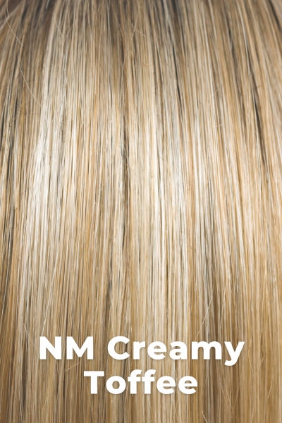 Noriko Wigs - Ayumi (#1731) - NM Creamy Toffee. Warm based blond with very fine cream highlights. Golden glow with undertones of coffee.