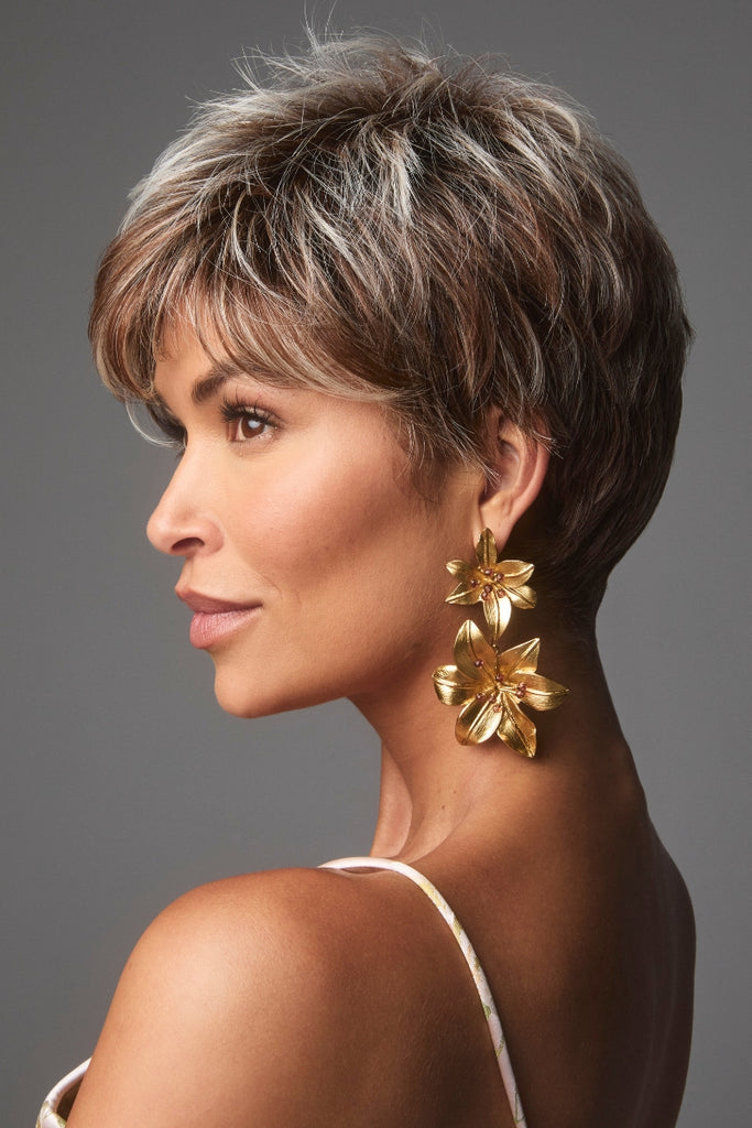 Side view of Rin in the color Snowy Umber-R