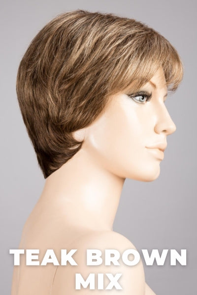 Lightest Brown and Medium Brown with Light Auburn and Medium Blonde Blend.