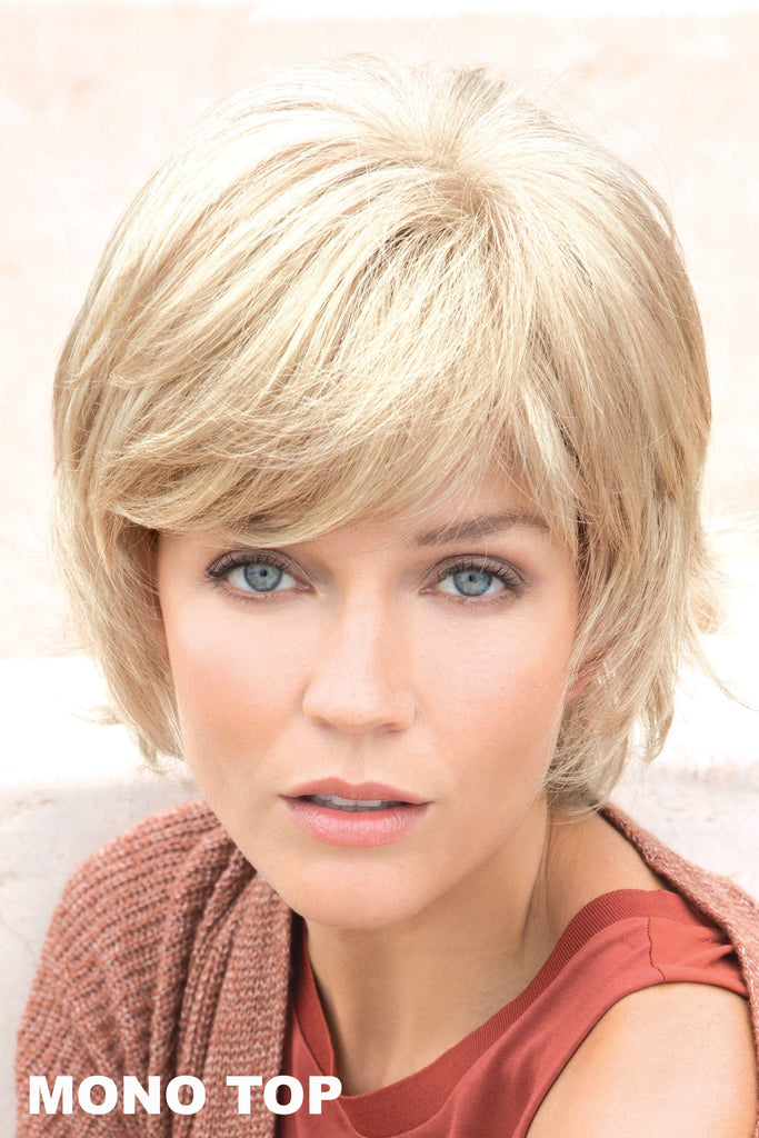 Model wearing the Noriko wig Ryan #1653 5.