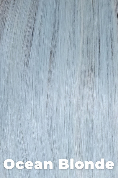 Belle Tress Wigs - Dolce & Dolce 23 (#6093 / 6093A) - Ocean Blonde. A combination of eight blondes and eight blue tones with medium to light mixed brown roots.