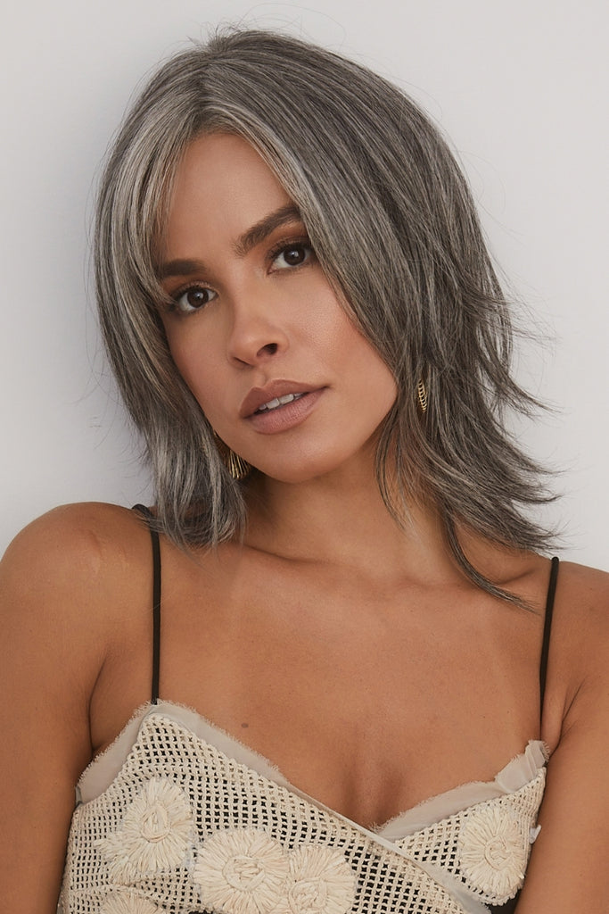 Model wearing the style Alicia by Orchid Wigs.