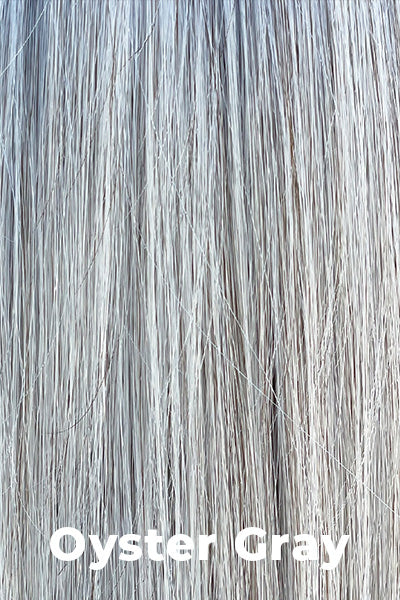 Belle Tress Wigs - Singapore (CT-1070) - Oyster Gray. Light gray and pearl silver blend with a very subtle hint of light brown.