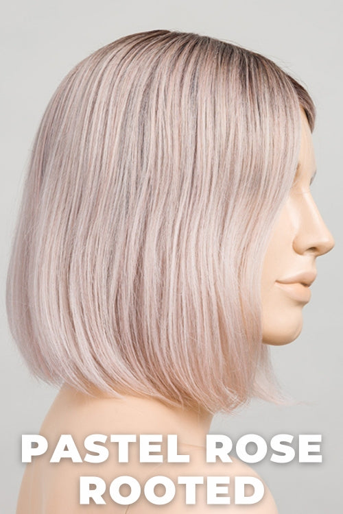 Ellen Wille - Vivi - Pastel Rose Rooted. Pink and Pearl Blonde Blend with Light Brown Roots.