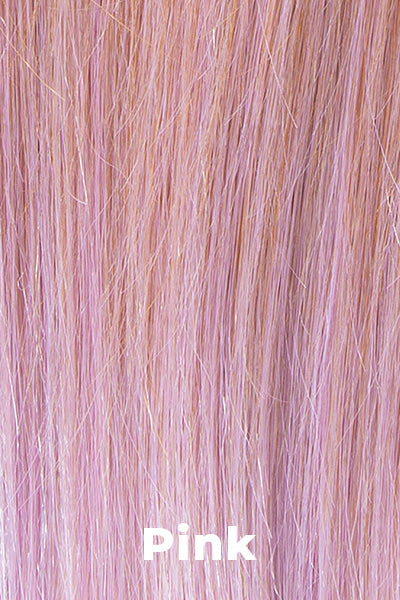 Color Pink for Raquel Welch wig Dare To Be. Light shade of pink.