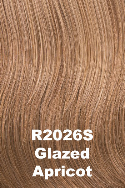 Raquel Welch Toppers - Aperitif - Glazed Apricot (R2026S). Very pale Ginger Blonde w/ soft Gold highlights.