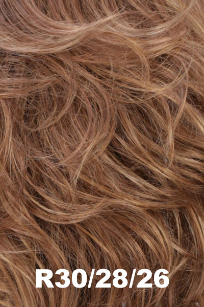 Estetica Wigs - Frankie - R30/28/26. Medium Auburn/Light Auburn/Golden Blonde blend.