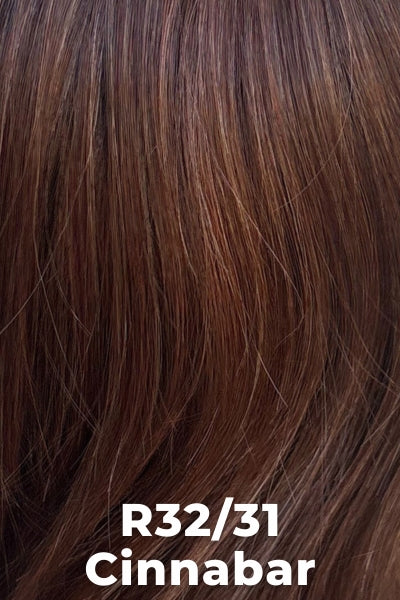 Raquel Welch - Synthetic Colors - Cinnabar (R32/31). Rich Chestnut w/ warm undertones. 