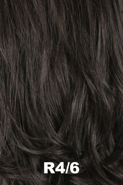 Estetica Wigs - Hollis - R4/6. Dark Brown blended with Chestnut Brown.