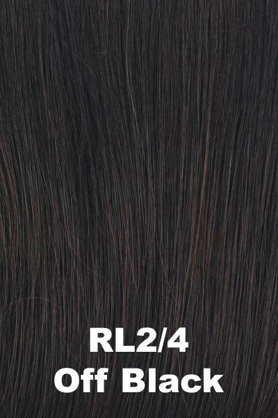 Color Off Black (RL2/4) for Raquel Welch Top Piece Unmatched 12". Black w/ subtle Brown highlights.