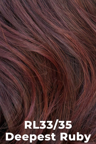 Raquel Welch Wigs - Boutique Chic - Deepest Ruby (RL33/35). Deep Ruby Red.