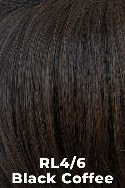 Raquel Welch Wigs - Boutique Chic - Black Coffee (RL4/6). Rich Dark Brown.