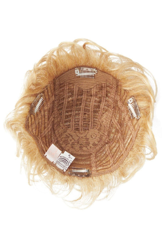 Close up of cap construction.