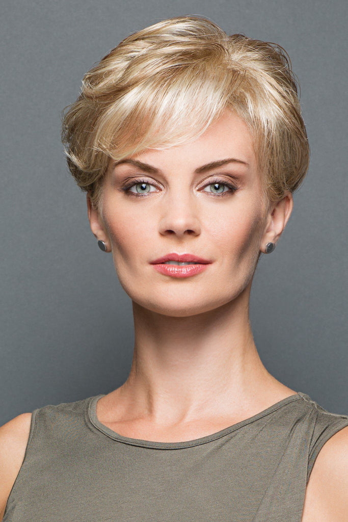 Model wearing Raquel Welch Top Piece Lyric 9.