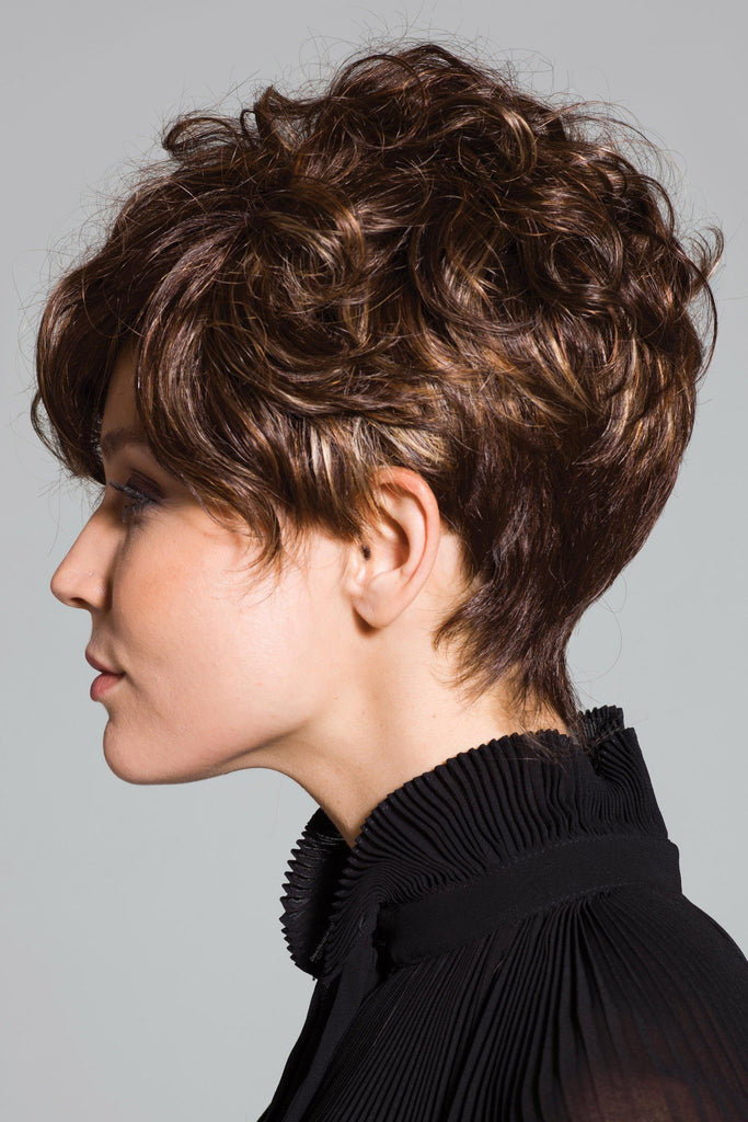 Model wearing the Rene of Paris wig Caitlyn #2372 1.