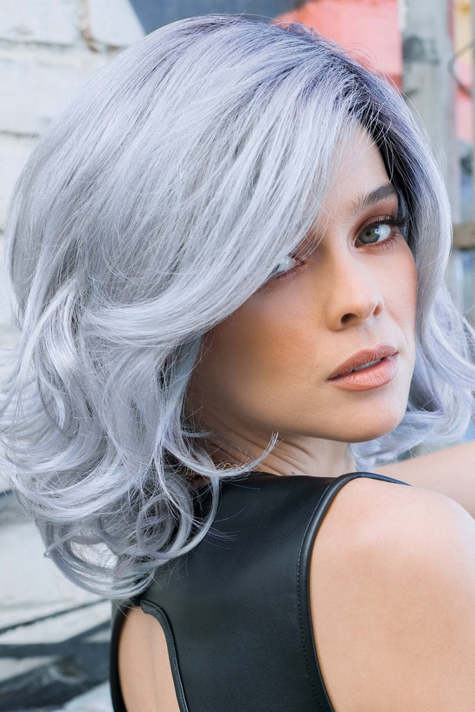 Model wearing the Rene of Paris wig India #2390 2.