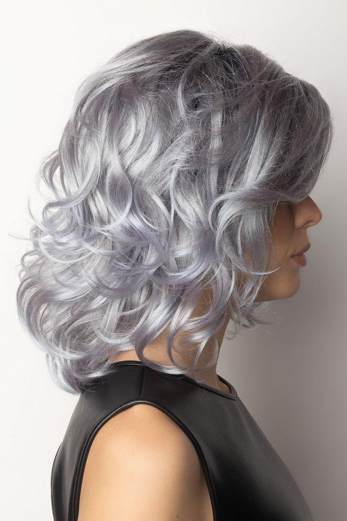 Model wearing the Rene of Paris wig India #2390 4.