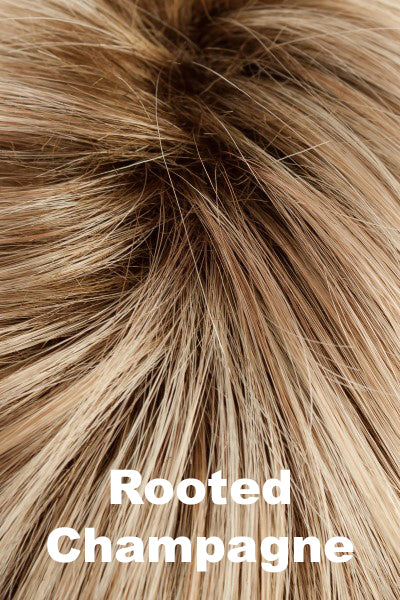 Tony of Beverly Wigs - Aubrey - Rooted Champagne. Champagne Blonde with Dark Roots.