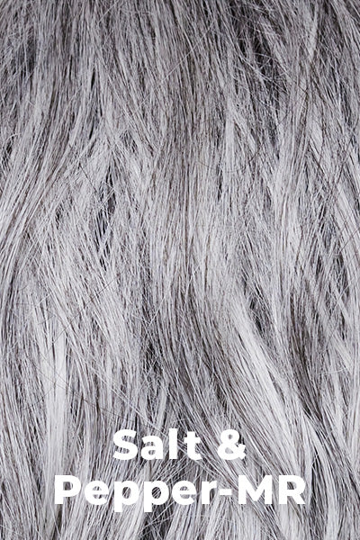 Color Salt & Pepper-MR for Alexander Couture wig Brooklyn (#1034).  Light grey and dark mix.