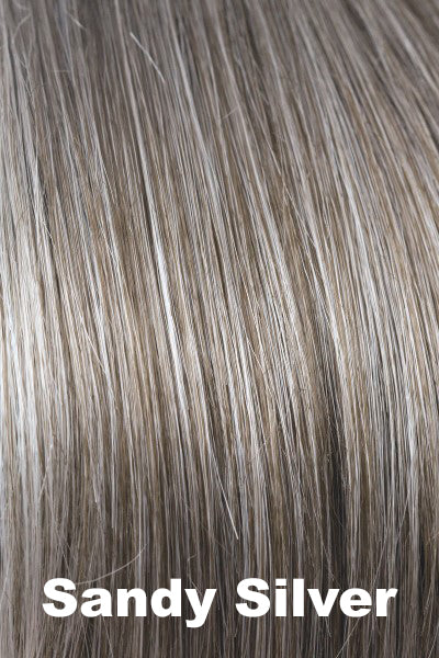 Color Sandy Silver for Noriko wig Rin (#1730). Top & Front: 59 Nape: 38 Back: 39. 