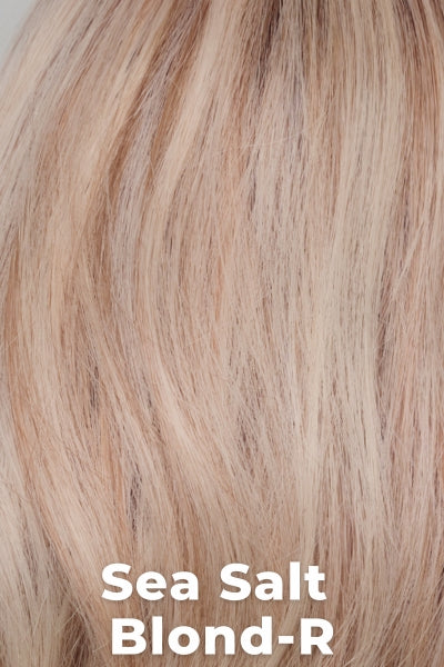 Color Sea Salt Blond-R for Noriko wig Rin (#1730).   A perfect mixture of cool, icy-blond and warm-dark blond with a rich brown root.