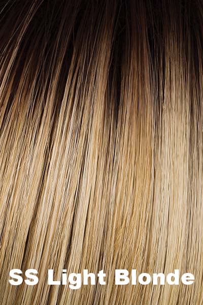 Gabor Wigs - Ambitiously Beautiful - SS Light Blonde. Light Ash Blonde with a Dark root.