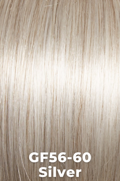 Gabor - Edge Factor - Silver (GF56-60). Pure White blended evenly with Light Silver Grey. 