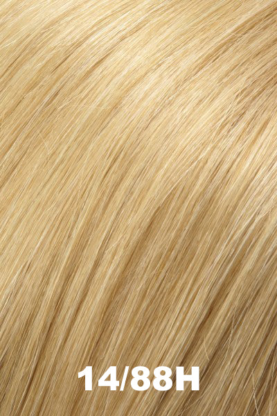 Color 14/88H (Vanilla Macaron) for Jon Renau wig Spirit Human Hair (#731). Pale wheat blonde with a golden vanilla undertone.