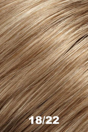 Color 18/22 (Flan) for Jon Renau wig Gwen (#5120). Dark blonde, ash blonde blend.