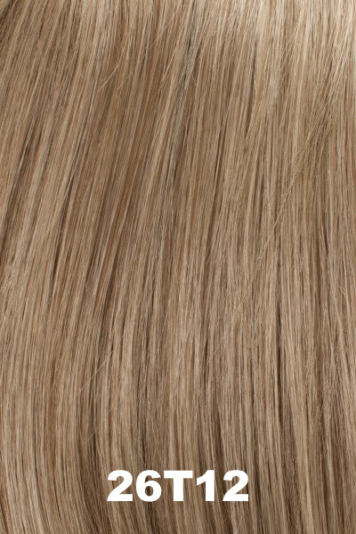 Color 26T12 for Tony of Beverly wig Portia.  Medium ashy blonde blended with a light blonde.
