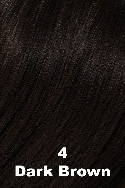 Color Darkest Brown for Tony of Beverly wig Joelle.  Blend of dark black, dark browns.