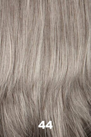 Color Swatch 44 for Henry Margu Wig Brie (#4526). Darkest brown with cool undertones and 50% grey blend.
