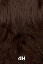 Color Swatch 4H for Henry Margu Wig Riley (#2497). Medium rich dark brown with subtle neutral brown highlights.