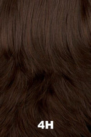 Color Swatch 4H for Henry Margu Wig Brie (#4526). Medium rich dark brown with subtle neutral brown highlights.