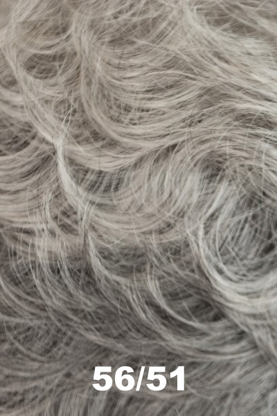 Color 56/61 for Tony of Beverly wig Pixie.  Two tones of medium and light grey.