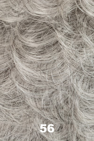Color 56 for Tony of Beverly wig Petite Fina.  Light grey subtly blended with dark brown.