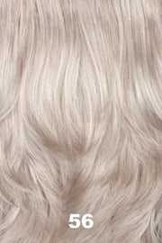 Color Swatch 56 for Henry Margu Wig Brie (#4526). Grey and subtle blend of 15% light brown blend.