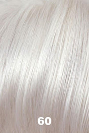 Color 60 for Alexander Couture wig Astrid (#1026).  A delicate, pure white tone.