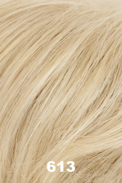 Color 613 for Tony of Beverly wig Savanna.  Bright vanilla blonde.