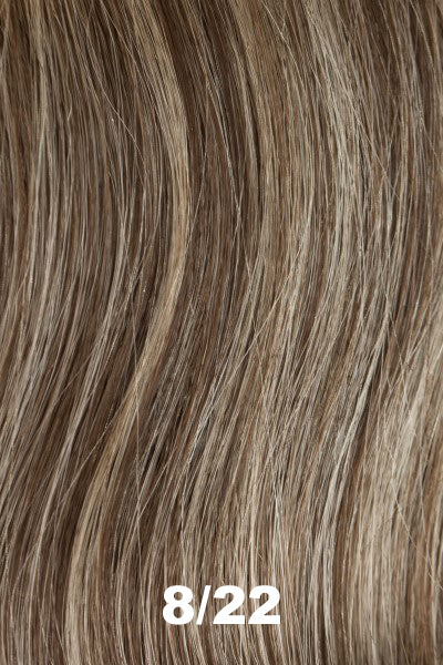 Color 8/22 for Tony of Beverly wig Manhattan.  Natural brown with ashy blonde.