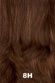 Color Swatch 8H for Henry Margu Wig Brie (#4526). Medium brown with warm toned brown highlights.