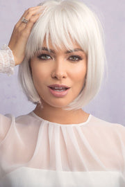 Model wearing the Alexander Couture wig Astrid (#1026) 4.