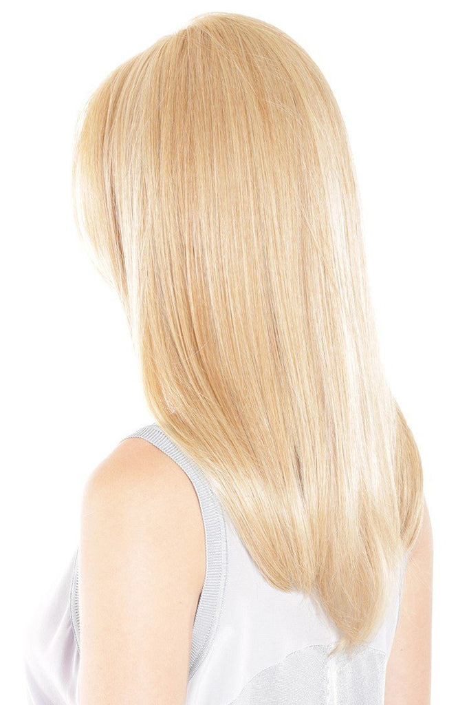 Belle Tress Wigs Toppers - Premium Remy Human Hair Lace Front Mono Top 18" (#1001) Enhancer Belle Tress   