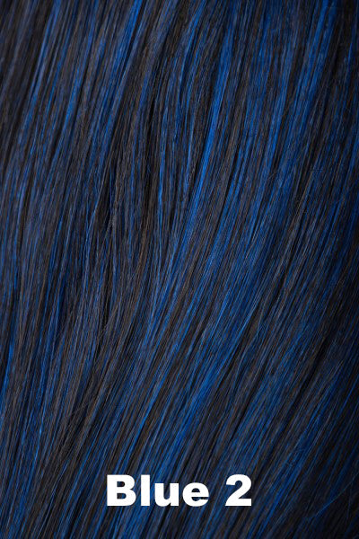 Color Blue 2 for Tony of Beverly wig Zin.  Subtle blend of deep blue and black.