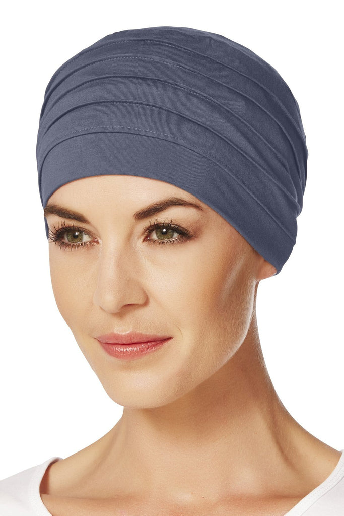 Christine Headwear - Yoga Turban #2100 Headwear Christine Blue (0168)  